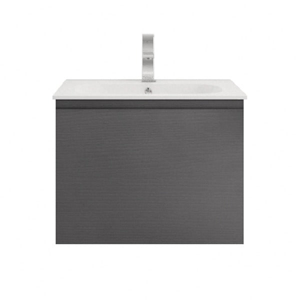 Aipo Floating / Wall Mounted Bathroom Vanity with Acrylic Sink