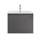 Aipo Floating / Wall Mounted Bathroom Vanity with Acrylic Sink