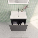 Aipo Floating / Wall Mounted Bathroom Vanity with Acrylic Sink