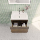 Aipo Floating / Wall Mounted Bathroom Vanity with Acrylic Sink