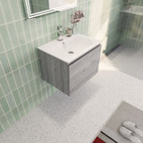 Aipo Floating / Wall Mounted Bathroom Vanity with Acrylic Sink