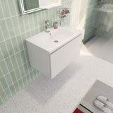 Aipo Floating / Wall Mounted Bathroom Vanity with Acrylic Sink