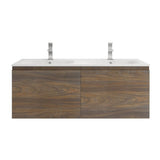 Aipo Floating / Wall Mounted Bathroom Vanity with Acrylic Sink