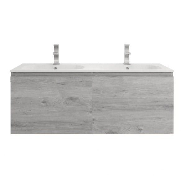 Aipo Floating / Wall Mounted Bathroom Vanity with Acrylic Sink