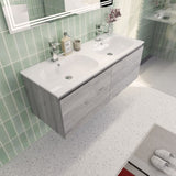 Aipo Floating / Wall Mounted Bathroom Vanity with Acrylic Sink