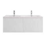 Aipo Floating / Wall Mounted Bathroom Vanity with Acrylic Sink