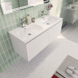 Aipo Floating / Wall Mounted Bathroom Vanity with Acrylic Sink