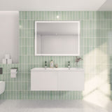 Aipo Floating / Wall Mounted Bathroom Vanity with Acrylic Sink