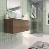 Aipo Floating / Wall Mounted Bathroom Vanity with Acrylic Sink