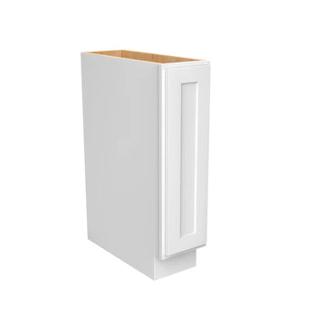 Kitchen Base Cabinets - 9W x 34-1/2H x 24D - Aria White Shaker
