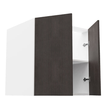 RTA - Brown Oak - Full Height Double Door Base Cabinets | 30"W x 30"H x 23.8"D