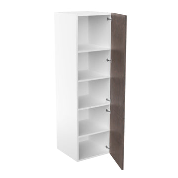 RTA - Brown Oak - Single Door Tall Cabinets | 24"W x 84"H x 23.8"D