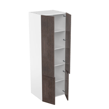 RTA - Brown Oak - Double Door Tall Cabinets | 30"W x 90"H x 23.8"D