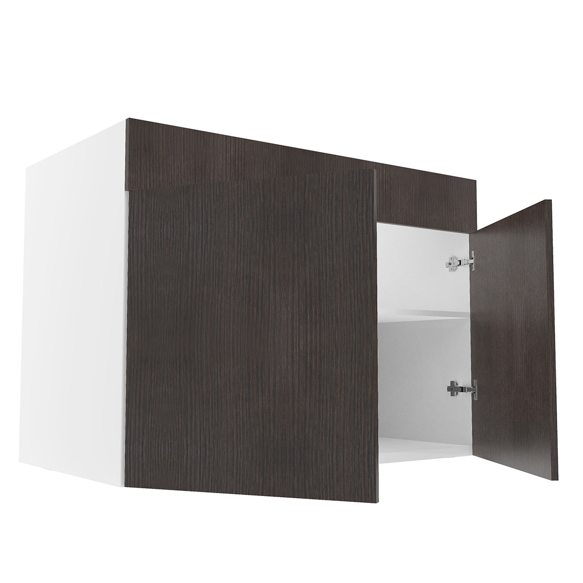RTA - Brown Oak - Sink Base Cabinets | 42"W x 30"H x 23.8"D