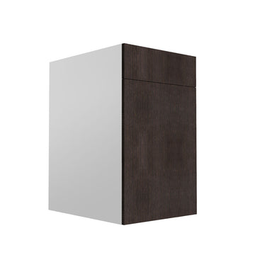 RTA - Brown Oak - Single Door Vanity Cabinets | 18
