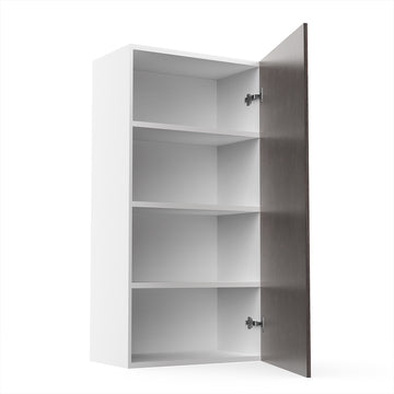 RTA - Brown Oak - Single Door Wall Cabinets | 21