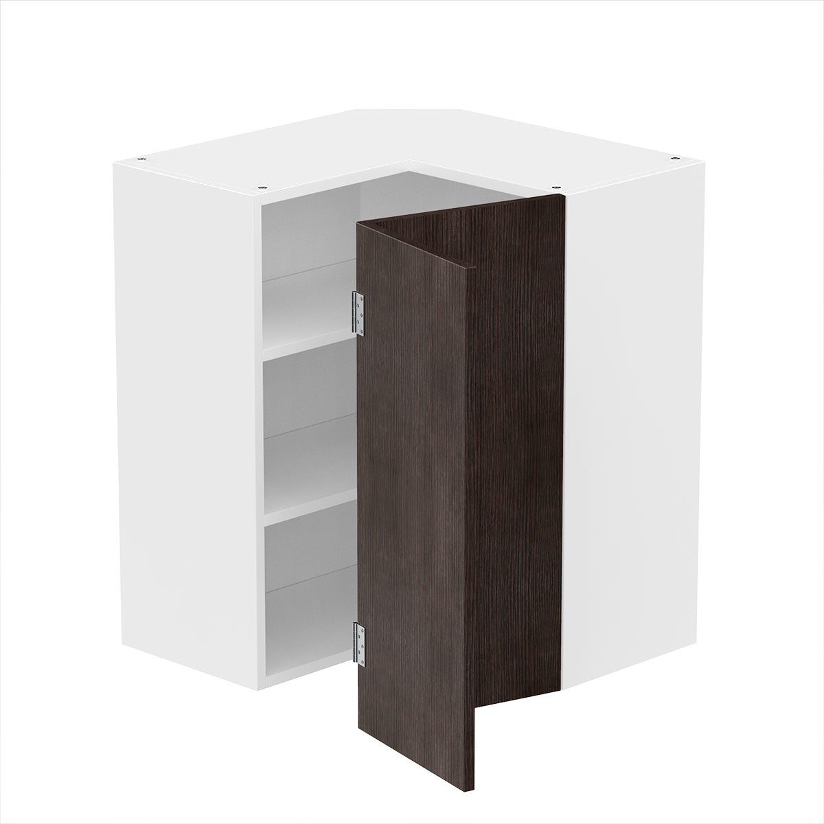 RTA - Brown Oak - Easy Reach Wall Cabinets | 24"W x 30"H x 12"D