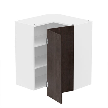 RTA - Brown Oak - Easy Reach Wall Cabinets | 24"W x 30"H x 12"D