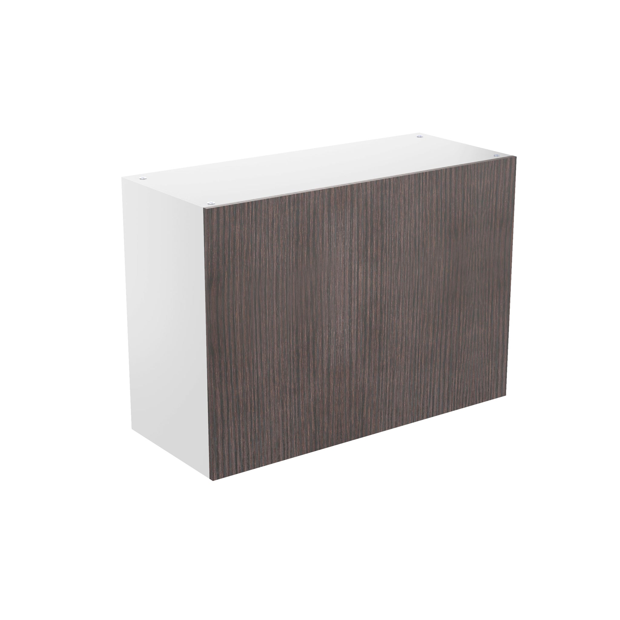 RTA - Brown Oak - Horizontal Door Wall Cabinets | 30"W x 21"H x 12"D