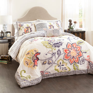 Aster Quilted Comforter 5Pc Set