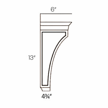 Assembled - Richmond White - Corbel - Type M | 4.5