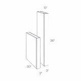 RTA - Richmond White - Column | 3"W x 36"H x 15"D