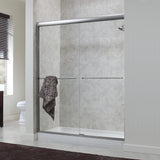 Semi-Framed Sliding Bypass Glass Shower Door - Cove