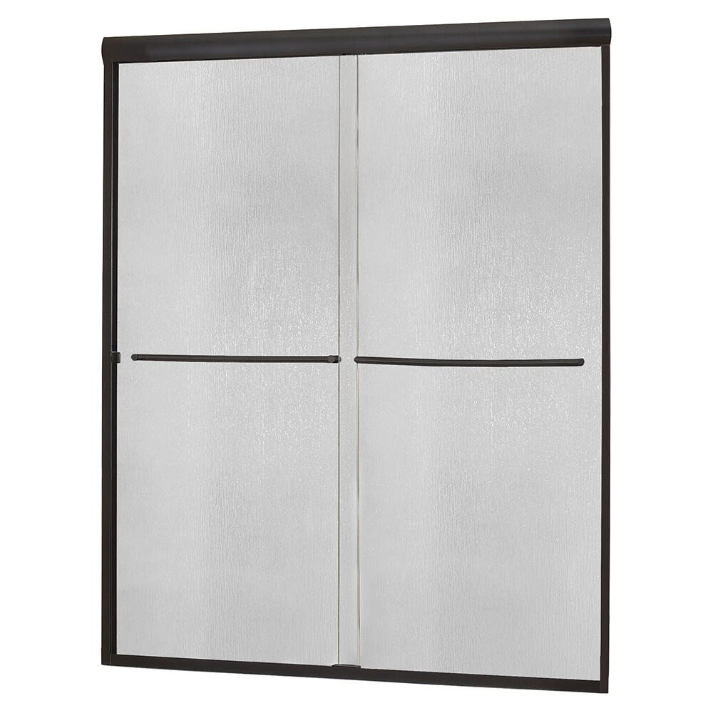 Semi-Framed Sliding Bypass Glass Shower Door - Cove