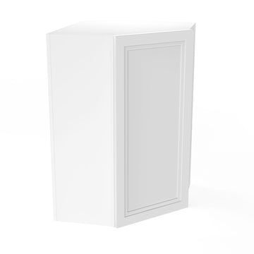 Fashion White - Corner Wall Cabinet | 24