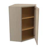 Richmond Stone - Corner Wall Cabinet | 24"W x 36"H x 12"D