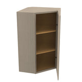 Richmond Stone - Corner Wall Cabinet | 24"W x 42"H x 12"D