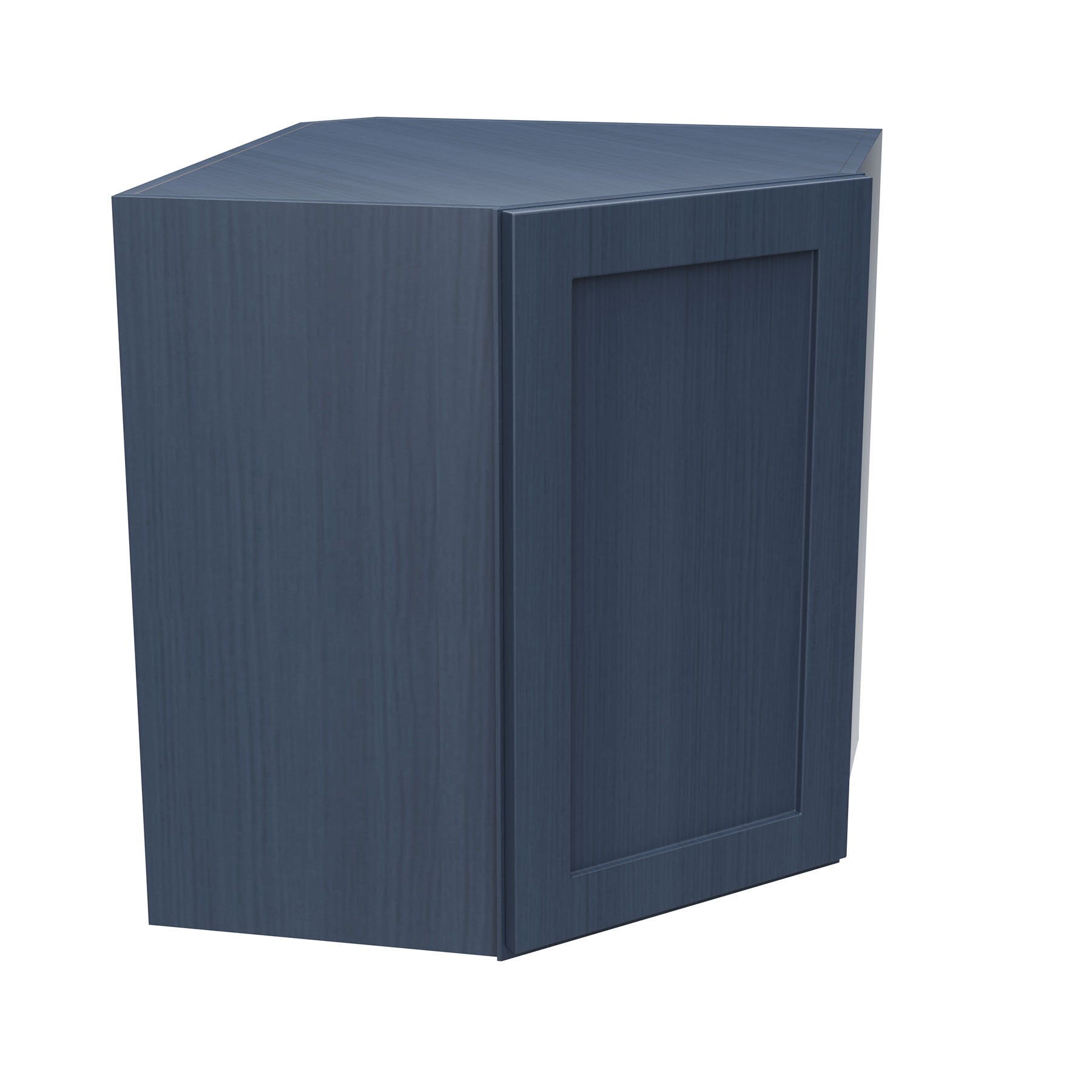 Corner Wall Cabinet | Elegant Ocean Blue | 24W x 15H x 12D