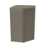 RTA - Elegant Smoky Grey - 42" High Diagonal Wall Cabinet | 27"W x 42"H x 12"D