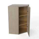 RTA - Elegant Stone - 42" High Diagonal Wall Cabinet | 27"W x 42"H x 12"D