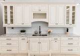 Oven Cabinet - 33W x 96H X 24D -Charleston White Cabinet