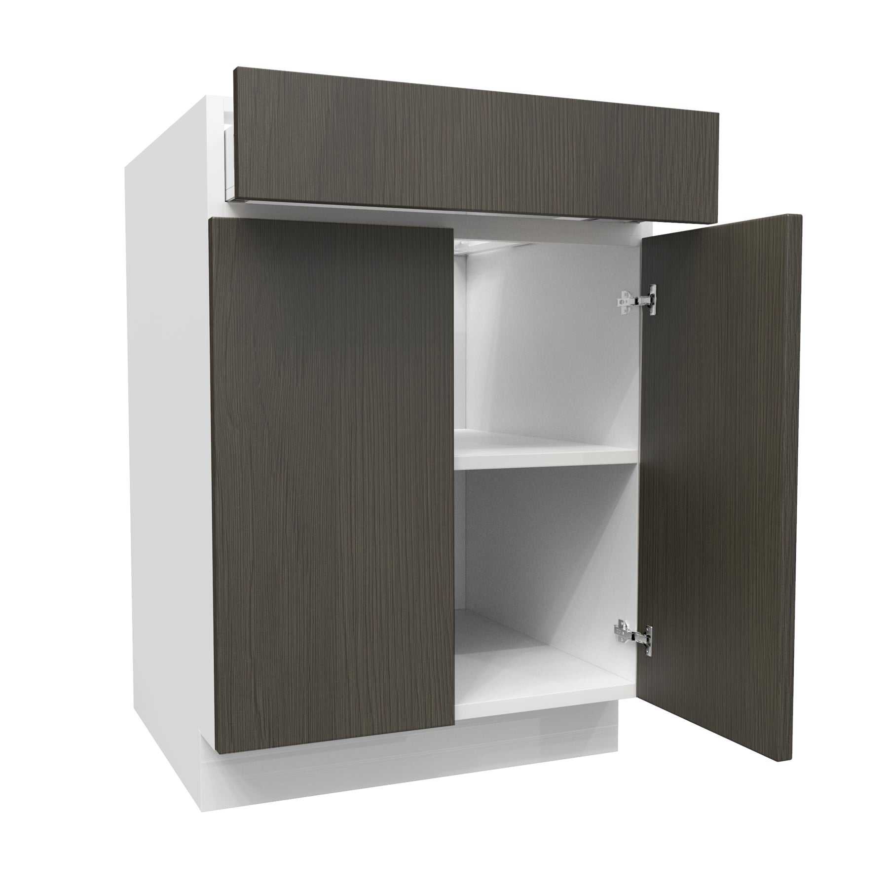 Matrix Greystone - Double Door Base Cabinet | 24"W x 34.5"H x 24"D