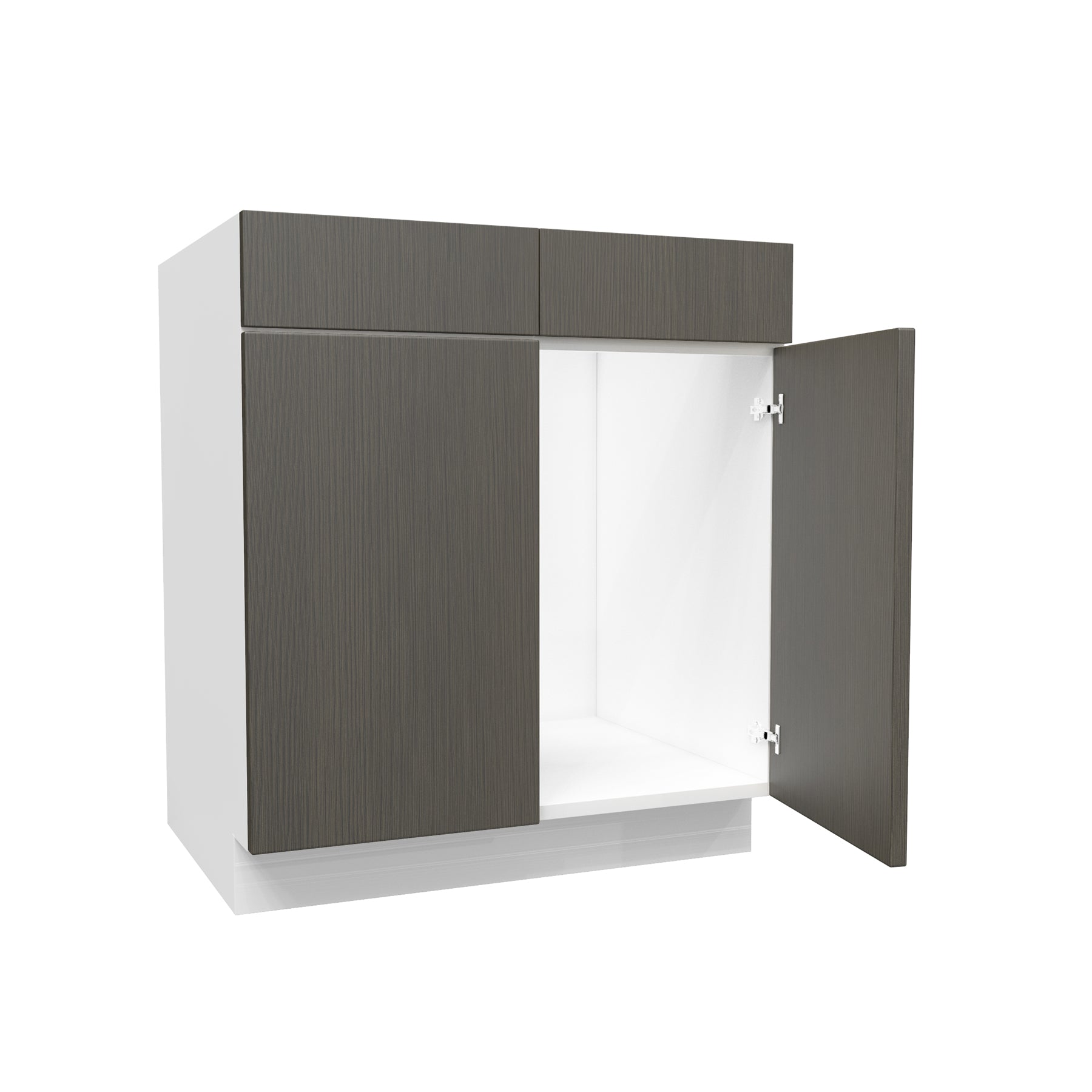 Matrix Greystone - Sink Base Cabinet | 30"W x 34.5"H x 24"D