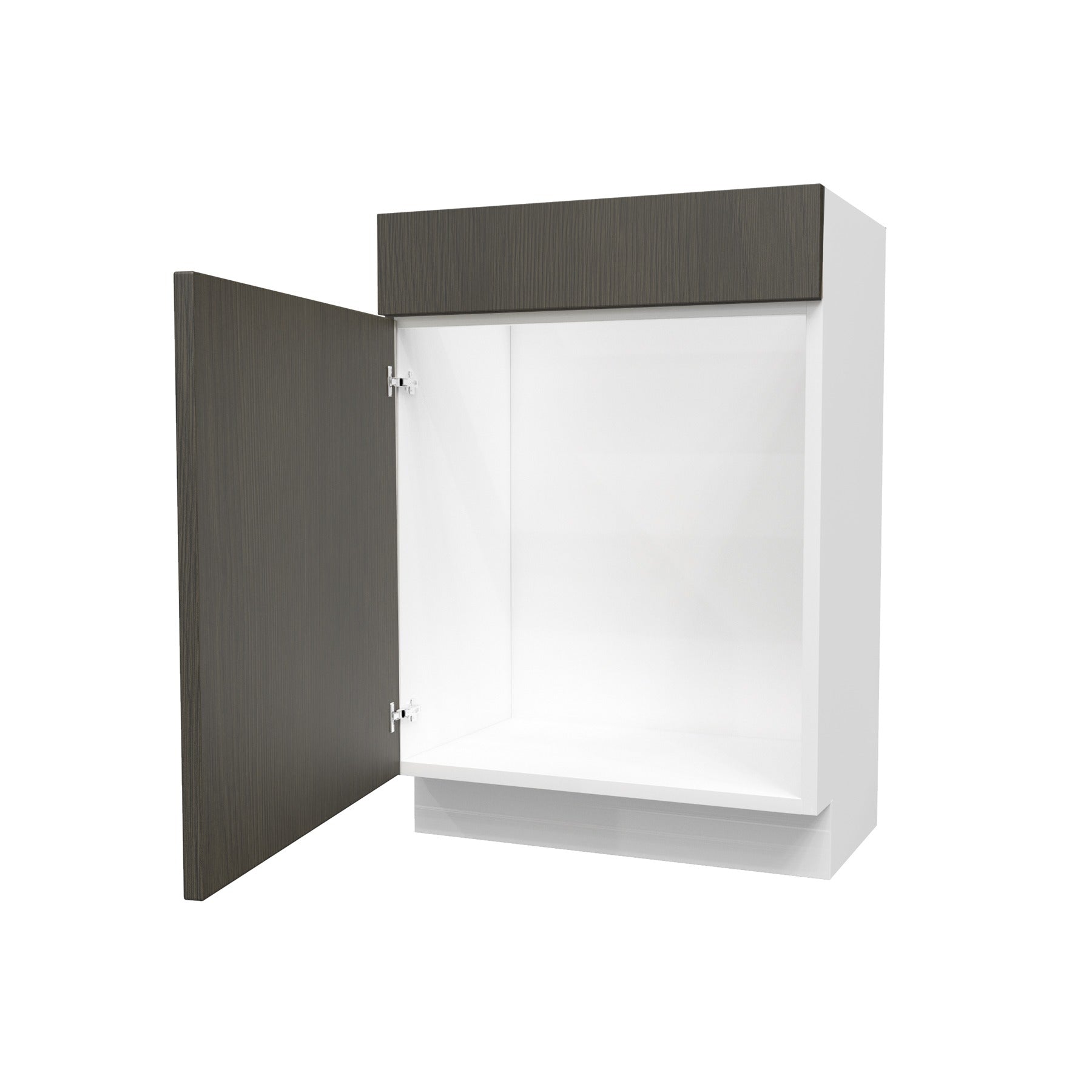 Matrix Greystone - 1 Door Vanity Base Cabinet | 18"W x 34.5"H x 16"D
