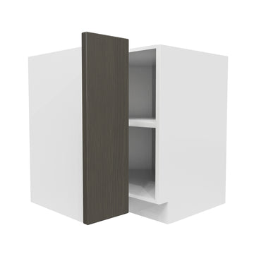 Matrix Greystone - Square Corner Base Cabinet | 33"W x 34.5"H x 24"D