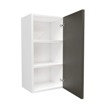 Matrix Greystone - Single Door Wall Cabinet | 15"W x 30"H x 12"D