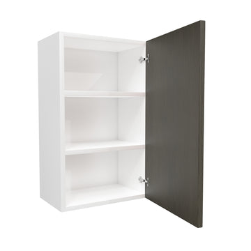 Matrix Greystone - Single Door Wall Cabinet | 18"W x 30"H x 12"D