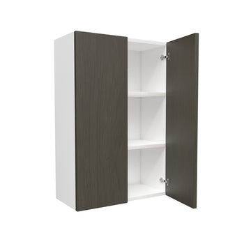 Matrix Greystone - Double Door Wall Cabinet | 24"W x 36"H x 12"D