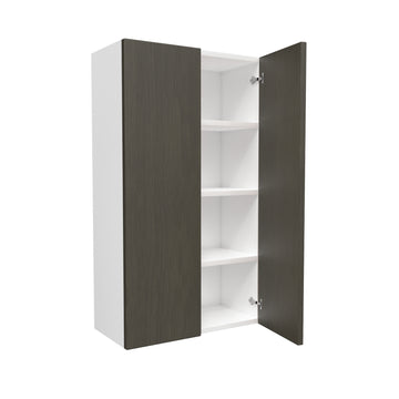 Matrix Greystone - Double Door Wall Cabinet | 24"W x 42"H x 12"D