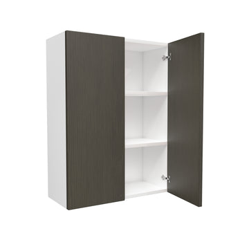 Matrix Greystone - Double Door Wall Cabinet | 27"W x 36"H x 12"D