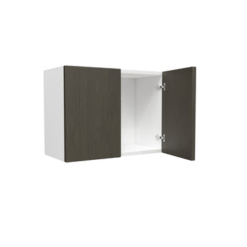 Matrix Greystone - Double Door Wall Cabinet | 24"W x 18"H x 12"D