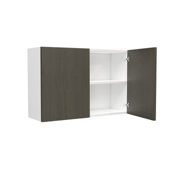 Matrix Greystone - Double Door Wall Cabinet | 36"W x 24"H x 12"D