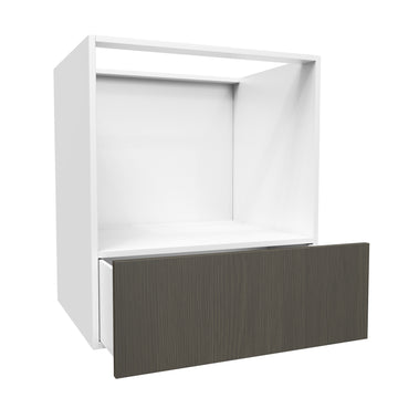 Matrix Greystone - Microwave Base Cabinet | 30"W x 34.5"H x 24"D