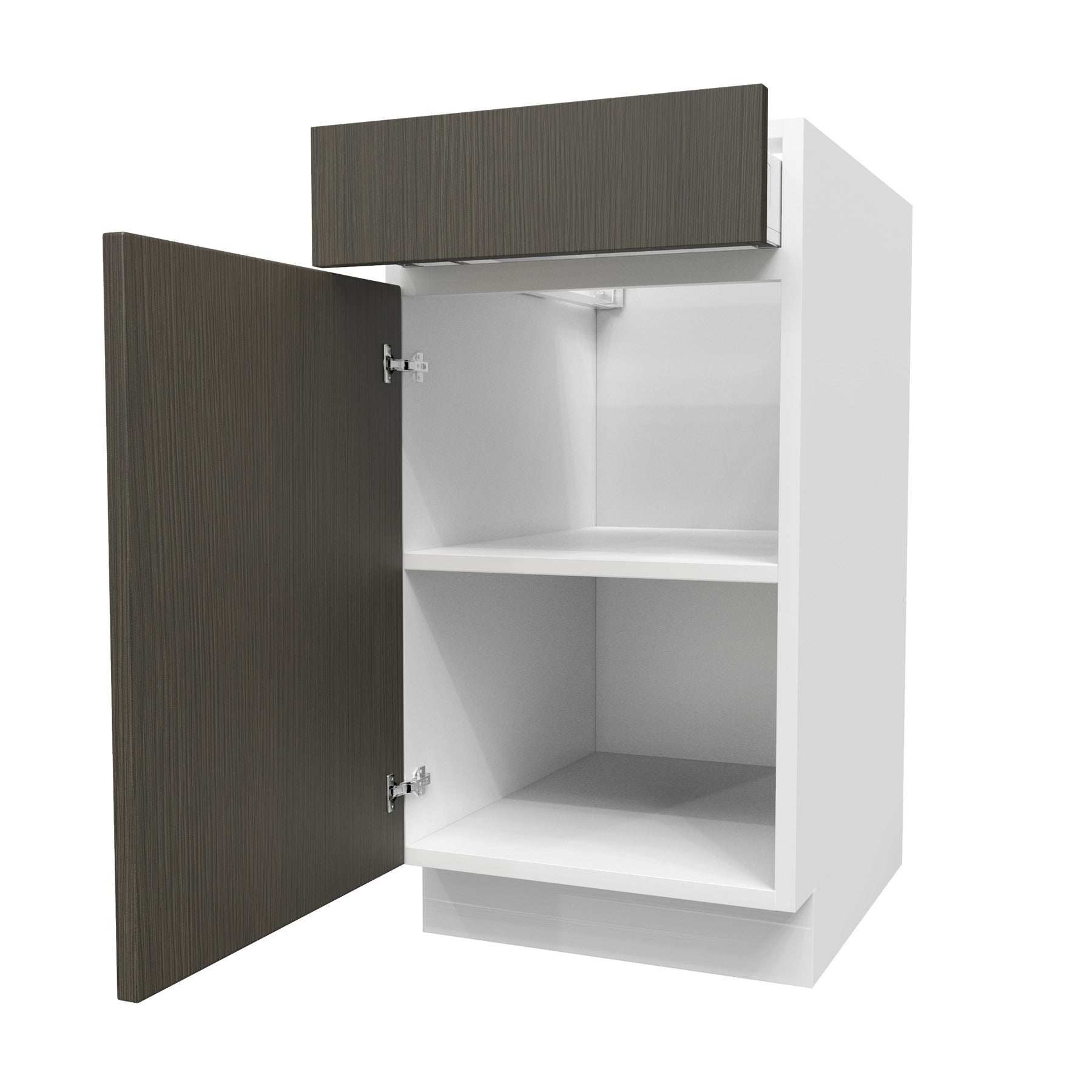 Matrix Greystone - Single Door Base Cabinet | 18"W x 34.5"H x 24"D