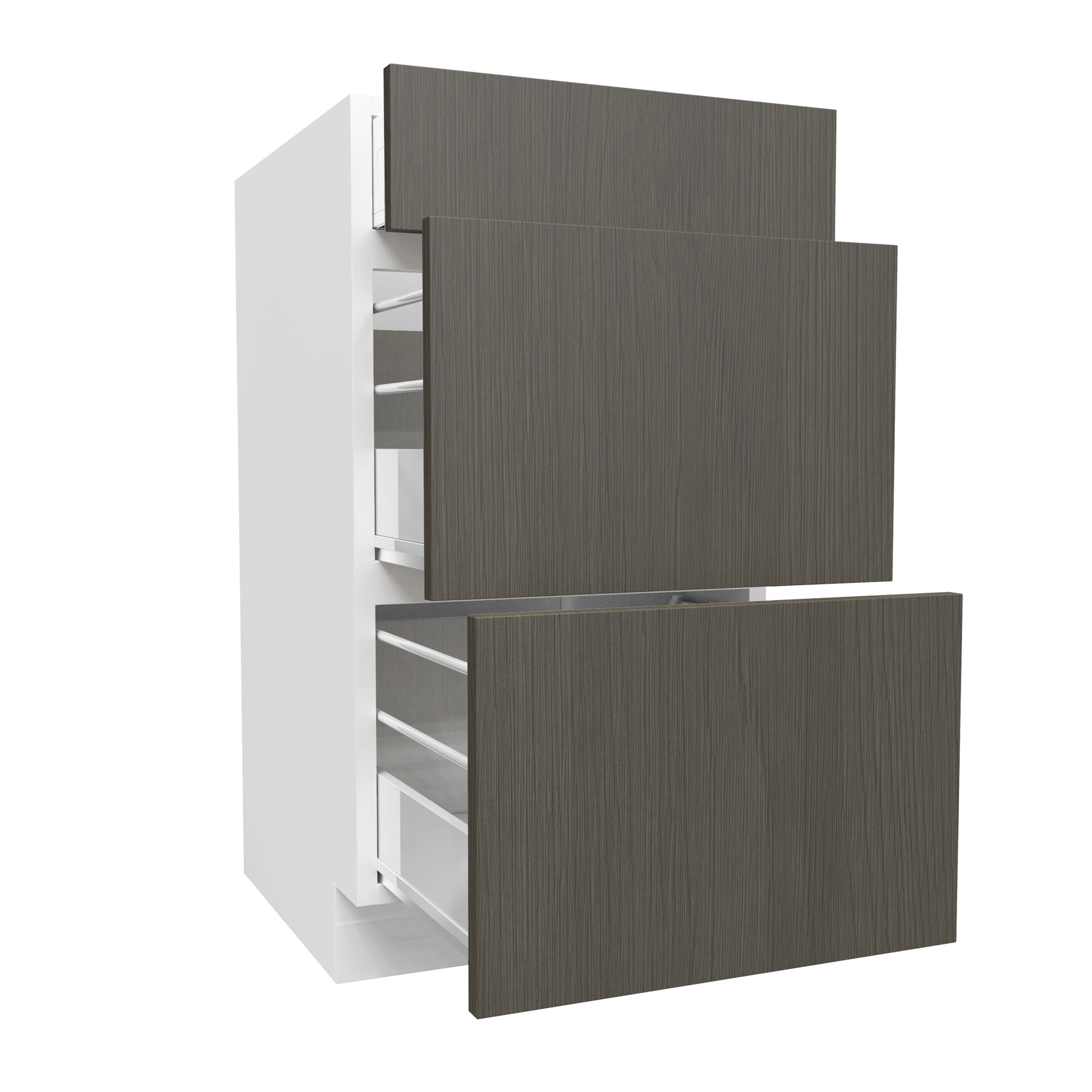 Matrix Greystone - Vanity Drawer Base Cabinet | 18"W x 34.5"H x 21"D