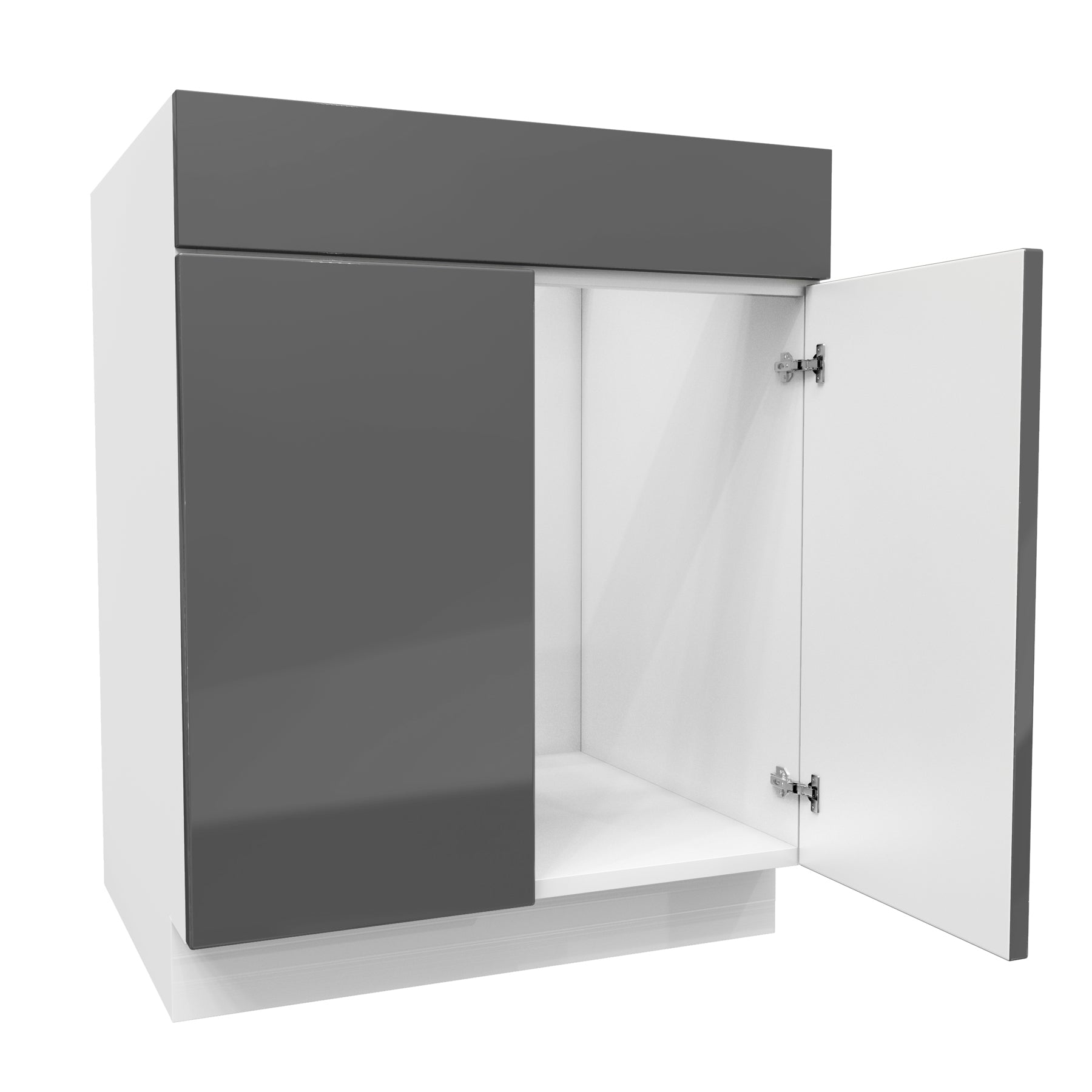 Sink Base Cabinet | Milano Slate | 27W x 34.5H x 24D